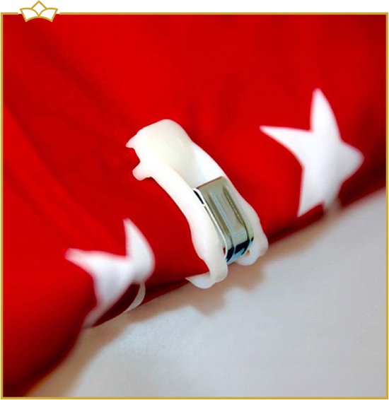 ATTREZZO® 4-pack Dekbedclips - Dekbed clips - Klemmen - Knijpers - Voor je dekbed