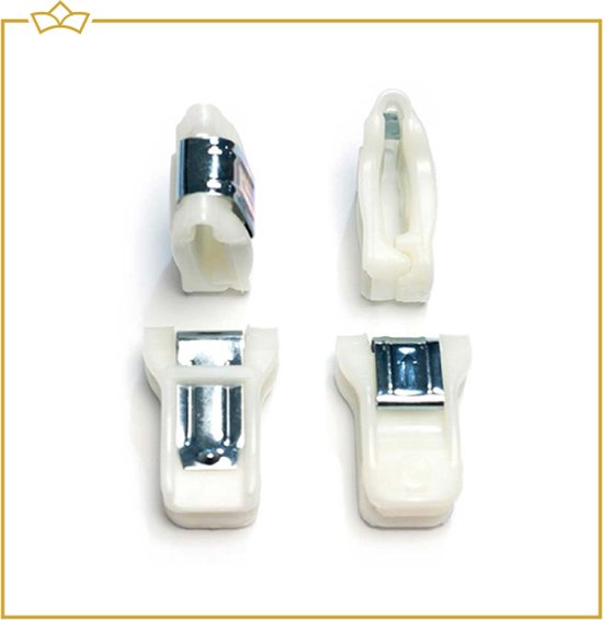 ATTREZZO® 4-pack Dekbedclips - Dekbed clips - Klemmen - Knijpers - Voor je dekbed