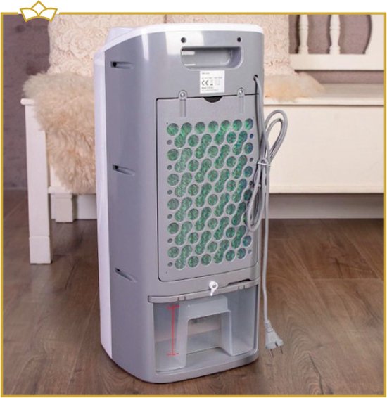 ATTREZZO® aircooler - inhoud 6 Liter - Luchtkoeler - met Waterreservoir - geen afvoerslang nodig
