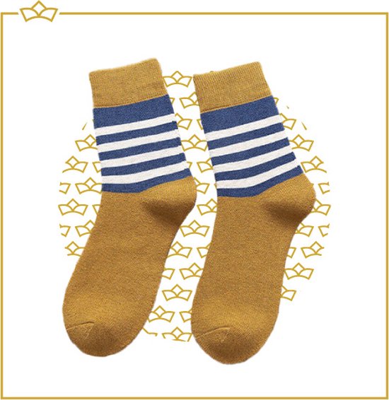 ATTREZZO® 7 paar Sokken - Premium kwaliteit - Maat 37-42 - Huissokken - Wintersokken - Altijd warme voeten!