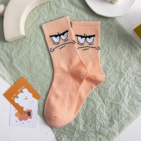 ATTREZZO® 5 paar Spongebob Squarepants sokken - maat 35-40