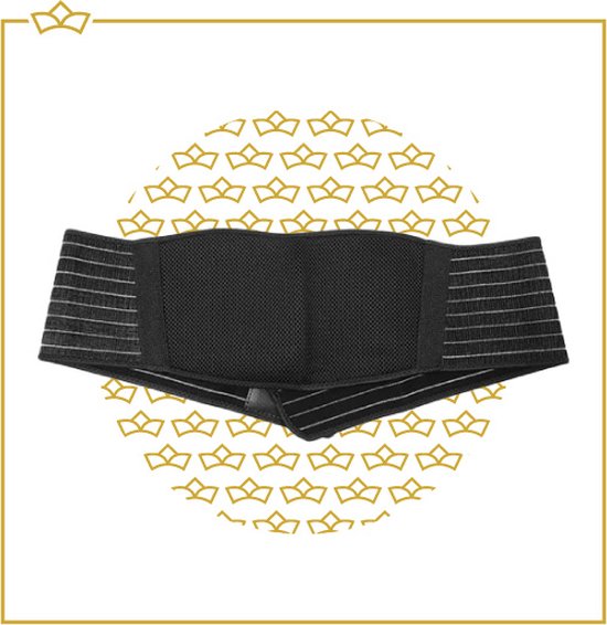 ATTREZZO® Bekkenband - Bekkeninstabiliteit - Zwangerschap - Zwanger - Bekken Band - Zwart