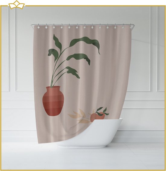 ATTREZZO® Douchegordijn Bibi - 180x180 cm