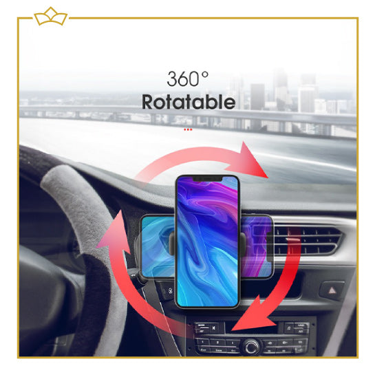ATTREZZO® – 360 graden auto telefoonhouder