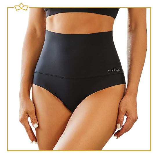 ATTREZZO® String - Corrigerend voor buik en heupen - Maat XL - Zwart