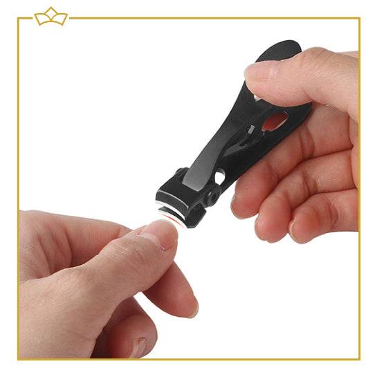 ATTREZZO® Premium Manicure set in metalen case - 4 delig - Nagelknipper - Nagelvijl - Nagelset