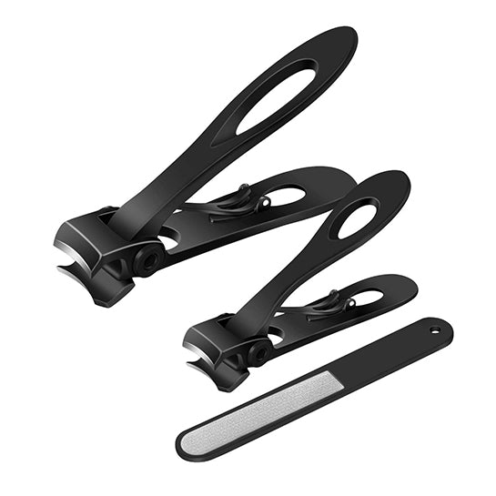 ATTREZZO® Premium Manicure set in metalen case - 4 delig - Nagelknipper - Nagelvijl - Nagelset