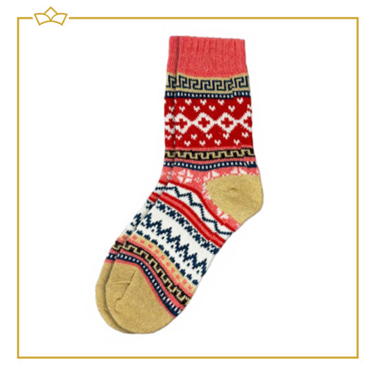 ATTREZZO® Premium Noorse sokken maat 38-43 - 5 paar Wintersokken - Huissokken - Scandinavische sokken - Altijd warme voeten!