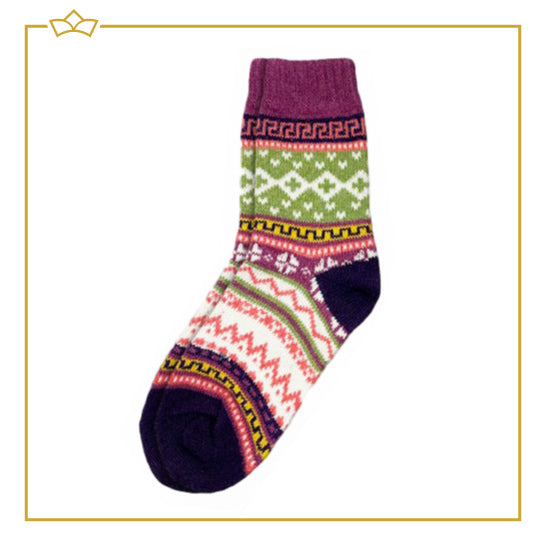 ATTREZZO® Premium Noorse sokken maat 38-43 - 5 paar Wintersokken - Huissokken - Scandinavische sokken - Altijd warme voeten!
