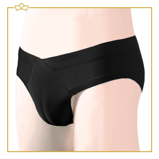 ATTREZZO® Premium Transgender slipje - maat M - LHBTIQ+ - Penis vak - Shemale slip - Lingerie - Fake Vagina