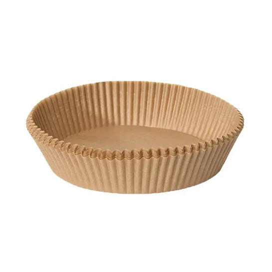 ATTREZZO® Airfryer-Backpapier – Airfryer-Zubehör – Einweg-Backpapier – 30 Stück – Ø 20 cm