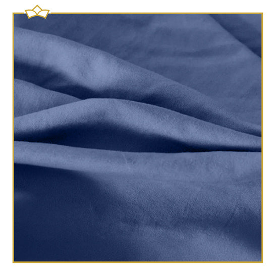 ATTREZZO® Klamboe - Hoogte 250 cm Ø 65 cm - Donkerblauw - Kinderkamer - Babykamer