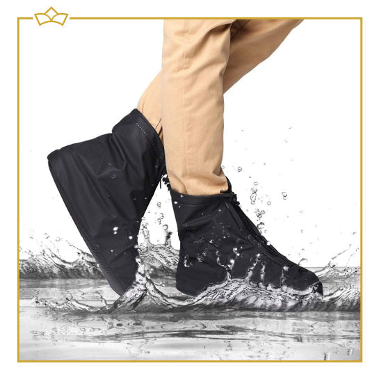 ATTREZZO® Regen overschoenen – Duurzaam – Regenhoes – Waterdicht en anti slip - Maat 38-39