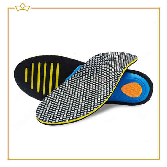 ATTREZZO® Premium Inlegzolen - Inlegzool tegen hielspoor - Platvoeten - voor Heren en Dames - maat 40-43