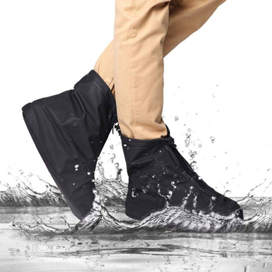 ATTREZZO® Regen overschoenen – Duurzaam – Regenhoes – Waterdicht en anti slip - Maat 38-39
