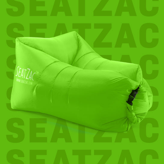 SeatZac – Chill bag zitzak – Luchtkussen - Groen