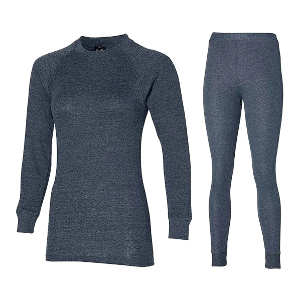 ATTREZZO® – Thermokleding – Broek en Shirt - Dames – Maat M