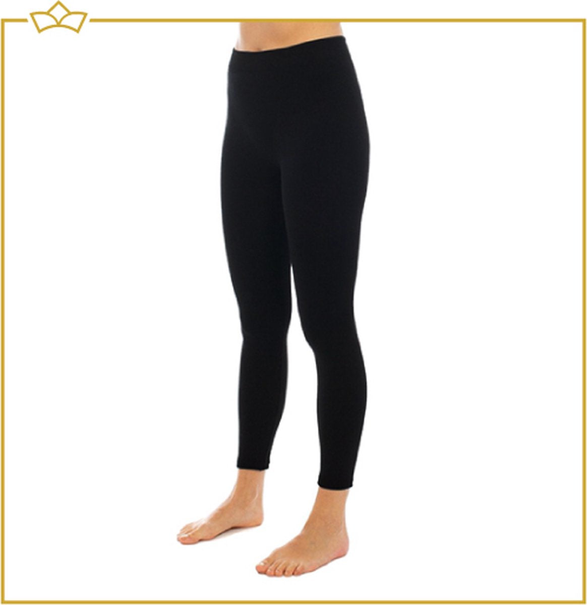 ATTREZZO® 2-pack Sportlegging - Dames - Maat S/M - Legging - Thermolegging - Sportbroek