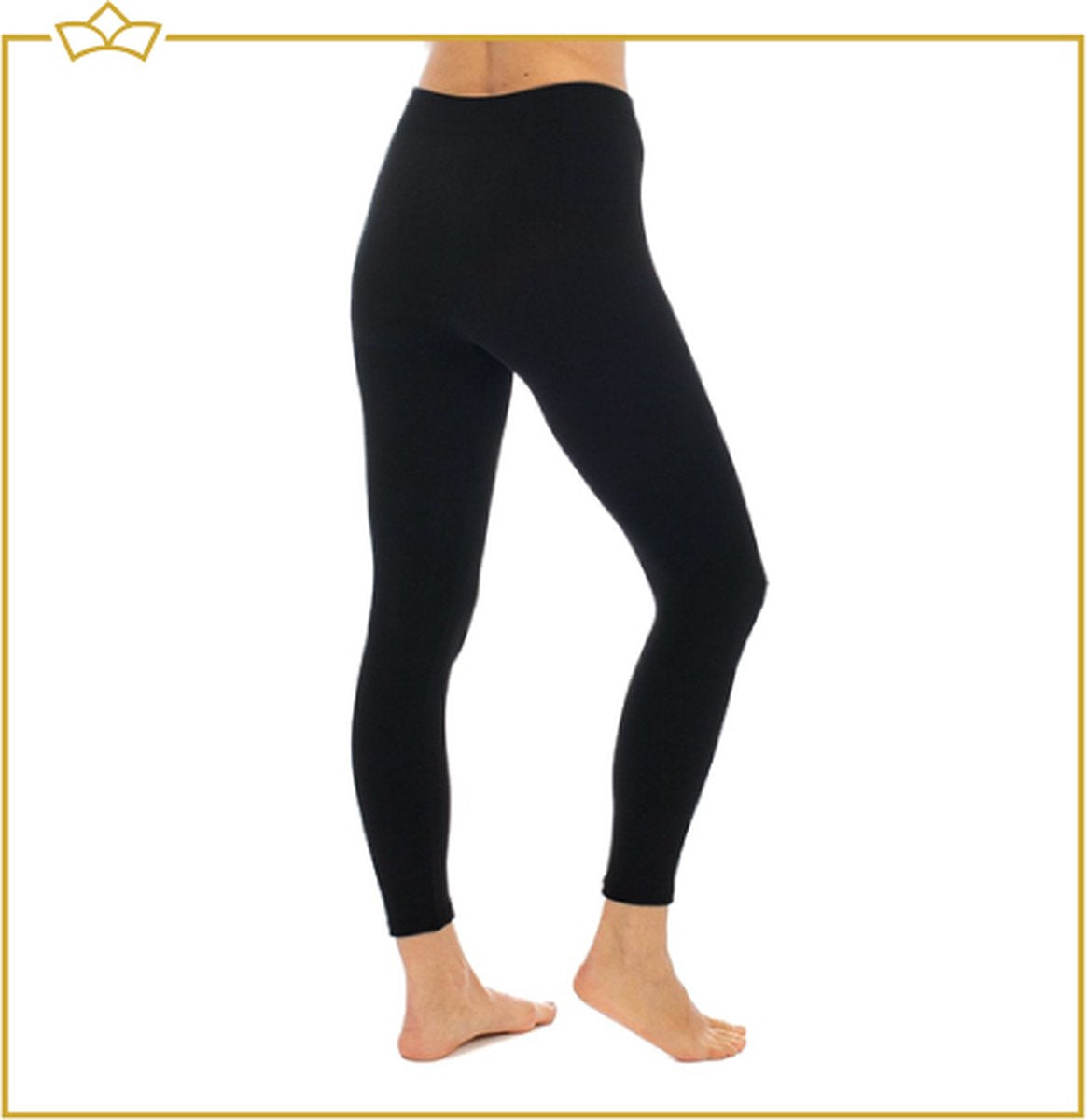 ATTREZZO® 2-pack Sportlegging - Dames - Maat S/M - Legging - Thermolegging - Sportbroek