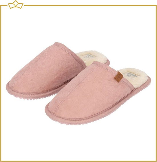 ATTREZZO® Sloffen voor hem en haar - Roze - maat 41-42 - pantoffels - Altijd warme voeten!