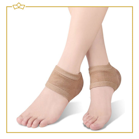 ATTREZZO® Fersenschutz – Einheitsgröße – Fersenpolster – Beige