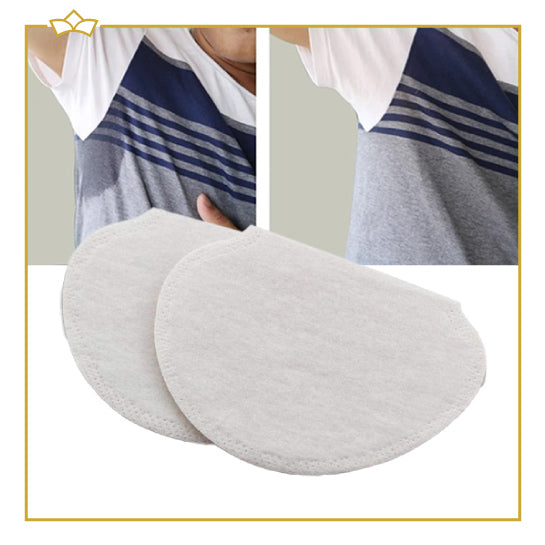 ATTREZZO® 4 Okselpads voor frisse oksels - Anti Zweet - Zweet pads - Zweetpads - Oksel pads - Tegen zweetplekken - Pads voor kleding