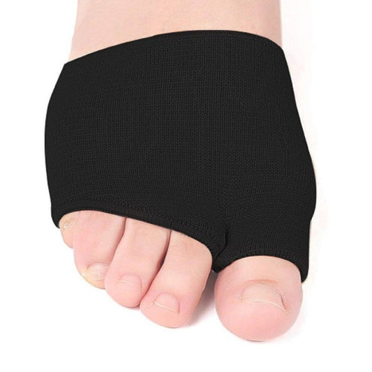 ATTREZZO® Vorfußkissen mit Softgel – dämpfende Einlegesohle für den Vorfuß – Schwarz – Größe M (Schuhgröße 40-42)