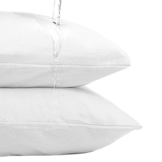 ATTREZZO® Duopack Waterdicht Kussensloop - 60x70 cm - Incontinentie - Kussenbeschermer