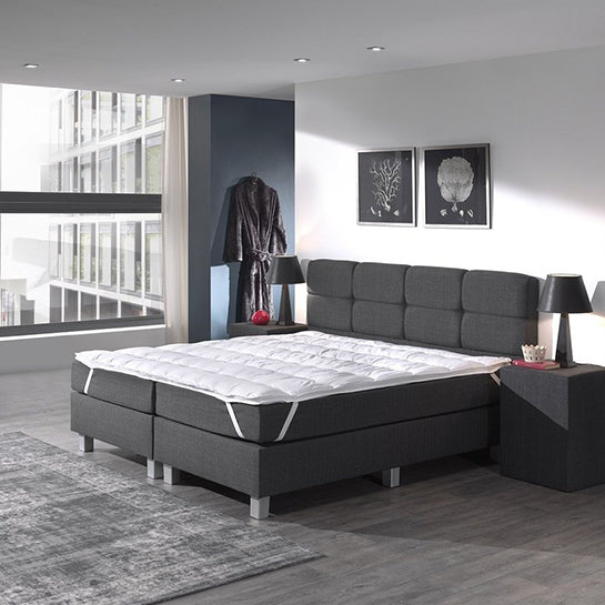 ATTREZZO® 3D air topper - 140x200 cm - luxe topdekmatras - Anti allergeen en Anti huisstof