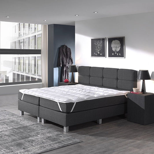 ATTREZZO® 3D air topper - 180x200 cm - luxe topdekmatras -Anti allergeen en Anti huisstof